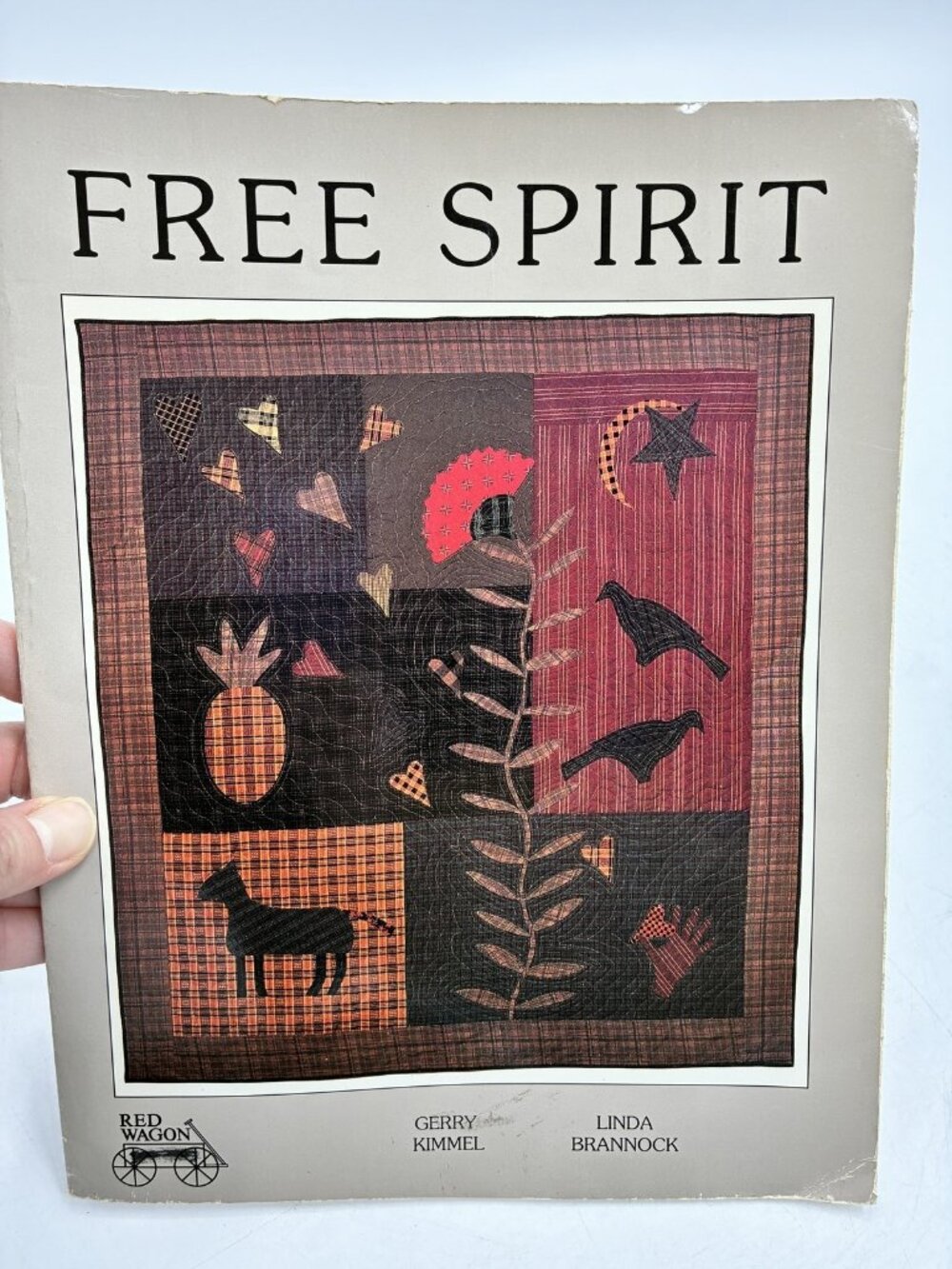 Free Spirit Quilt Pattern Book Red Wagon Gerry Kimmel Linda Brannock 1992